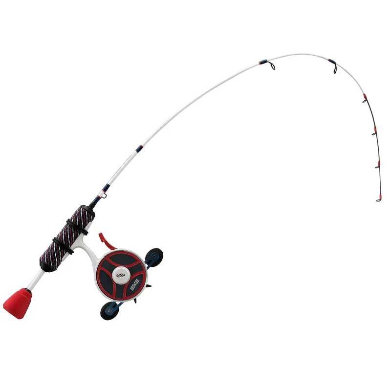 13 Fishing Freefall Usa Patriot Ice Fishing Combo 1