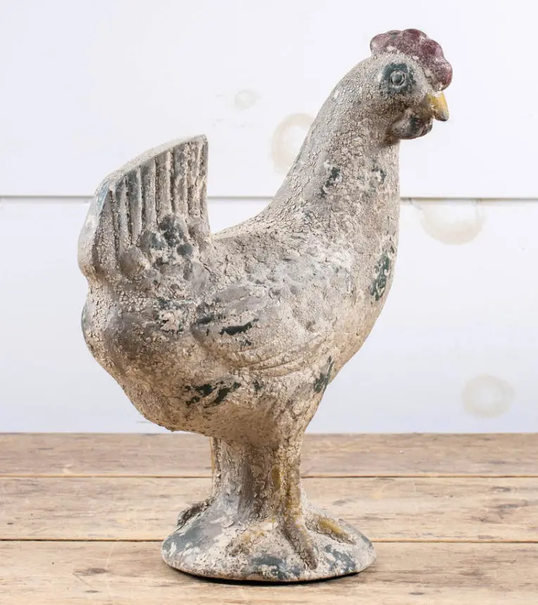 15-Inch Chicken Resin Figurine Decor By Ragon House 1