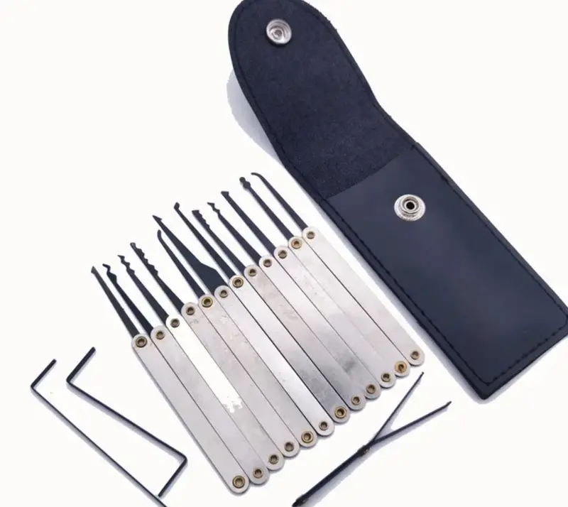 15-Piece Professional Locksmith Unlocking Tool Kit 1