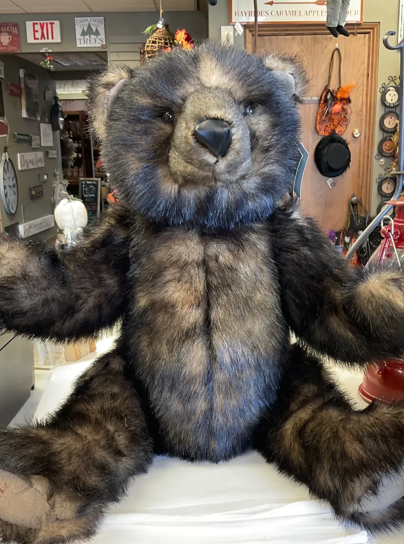 22-Inch Jointed Grizzly Teddy Bear – Ditz Designs 1