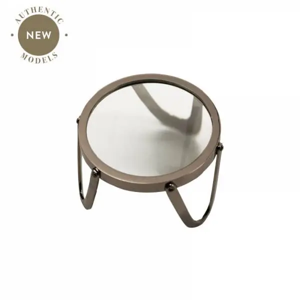 3-Inch Brass-Finished Desk Magnifier 1