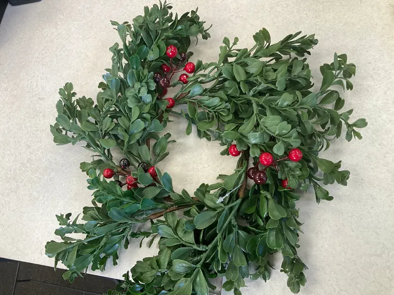 4.5-Inch Inner-Diameter Wreath Frame – Unadorned Green Ring For Diy Decor – Shea’S Wildflower Co. 1