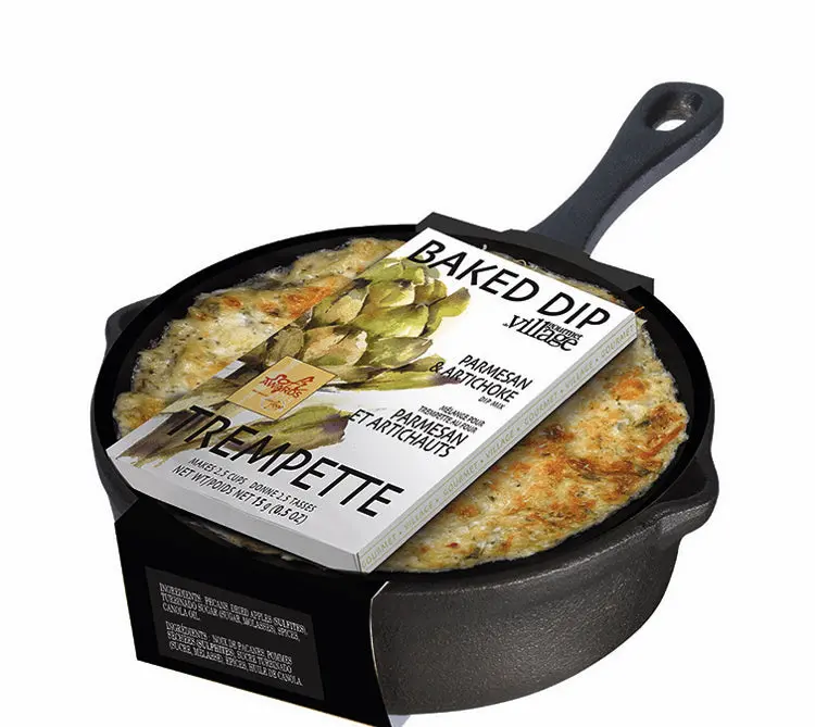 8-Inch Skillet Artichoke Dip With Parmesan Blend 1