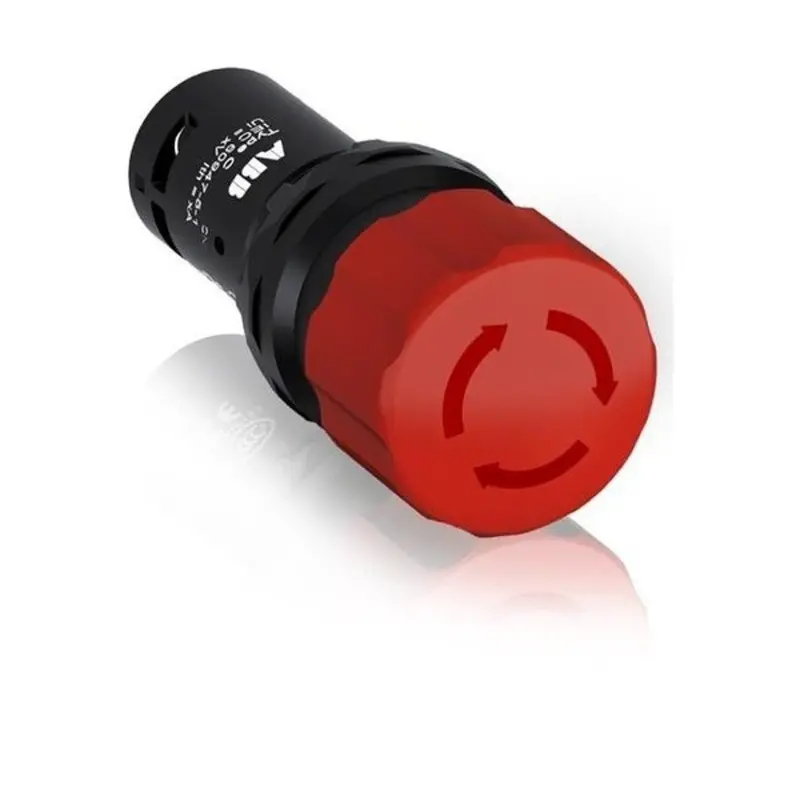 Abb Twist-Release Emergency Stop Button – 30Mm Compact Range With Integrated Pilot Light 1