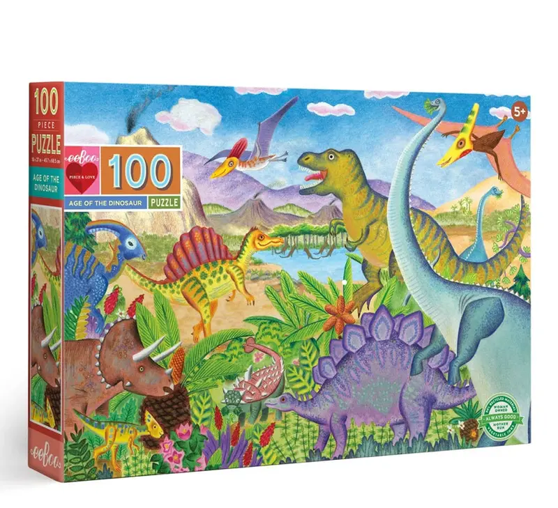 Age Of The Dinosaurs – 100-Piece Themed Puzzle 1
