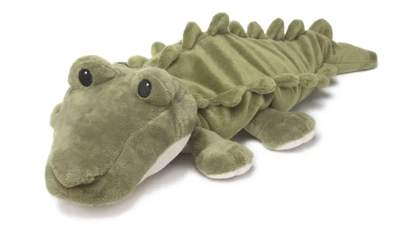 Alligator Warmies Heat Therapy Toy – Gentle Microwave-Warmed Comfort 1