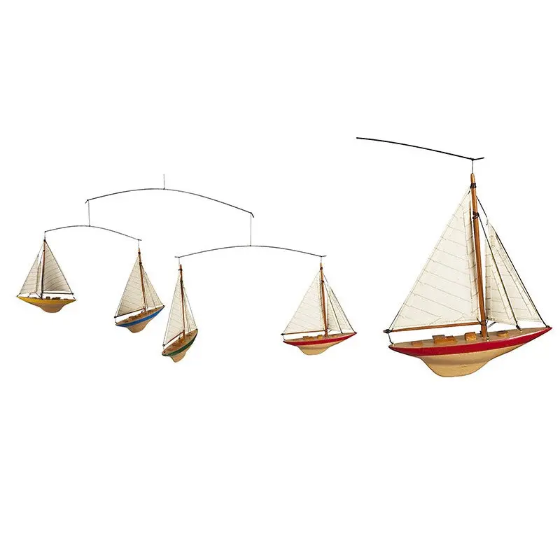 America’S Cup Sailing Mobile – Hand-Assembled Hanging Ornament 1