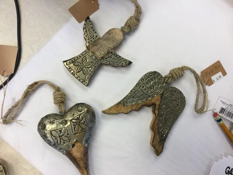 Angel Wing Ornament Collection – Assorted Styles And Finishes 1
