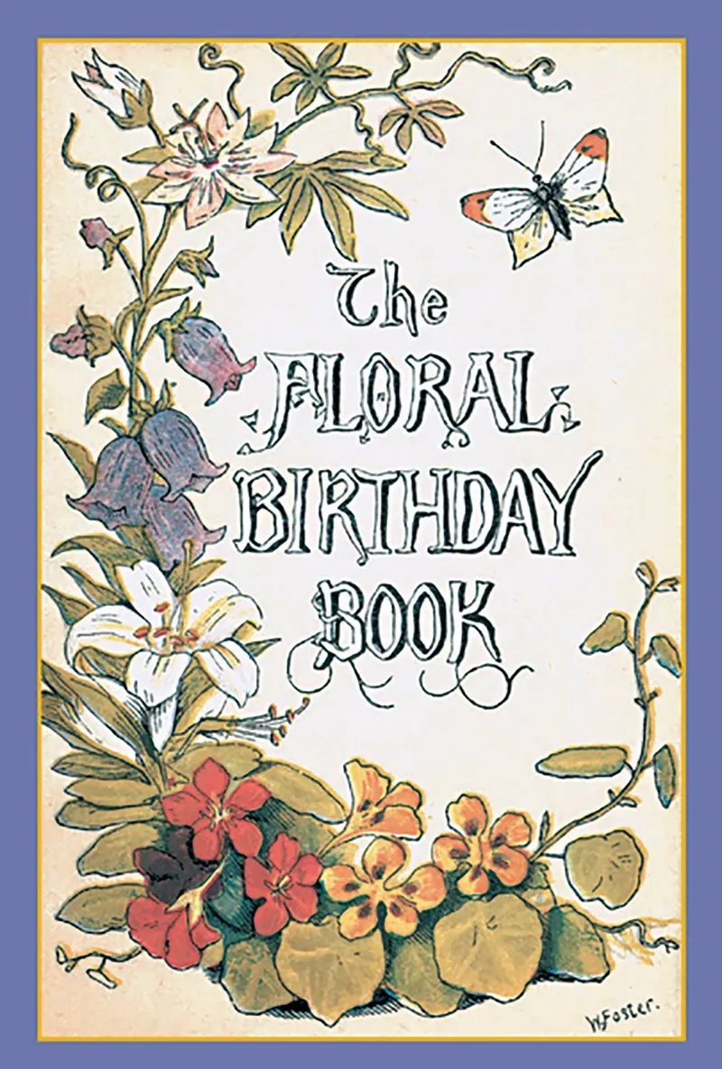 Applewood Books Floral Birthday Journal 1