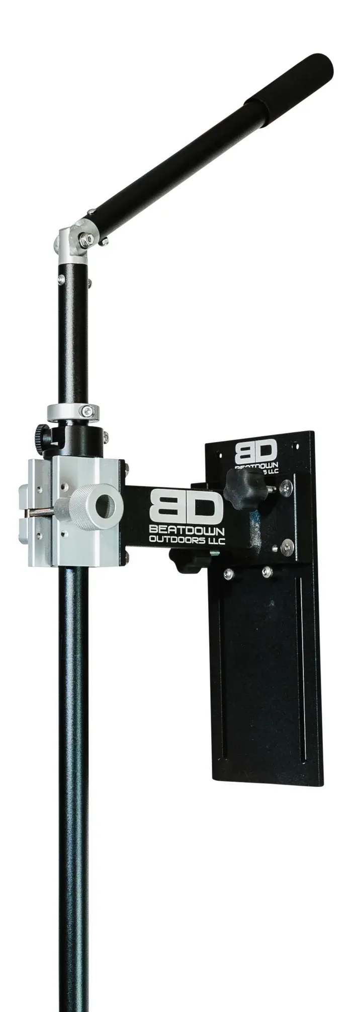 Beatdown Outdoors Fixed Pontoon Transducer Pole – Tpole-Fixed-At-Pontoon 1