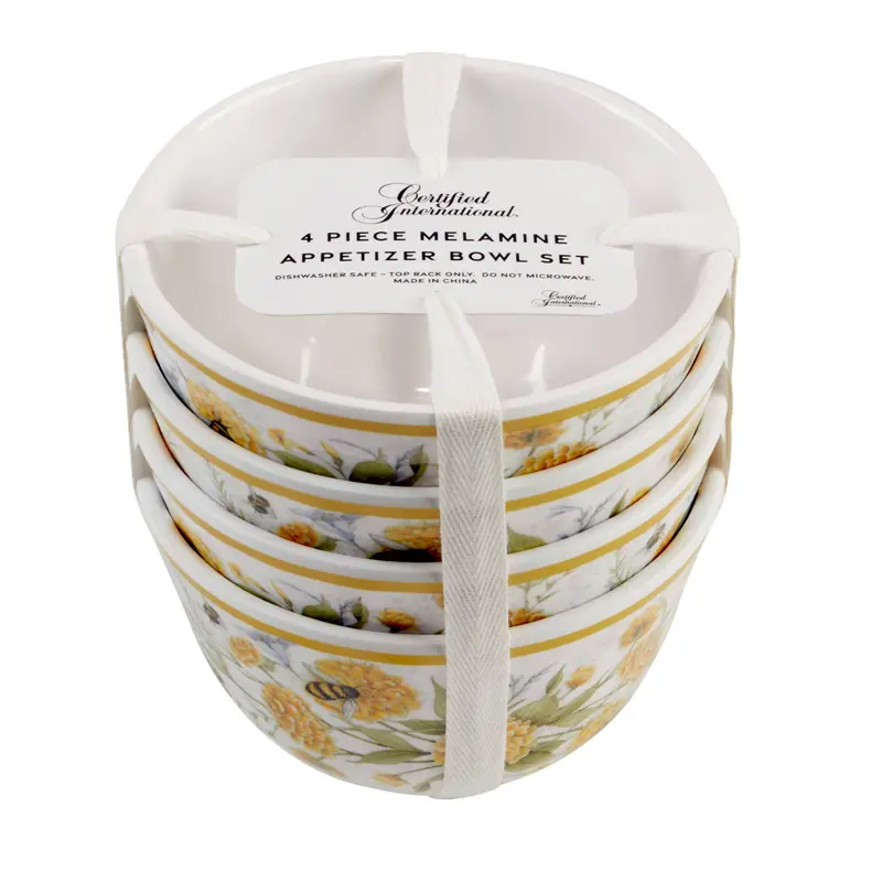 Bee Sweet Set Of Four 4" Dipping Bowls 1