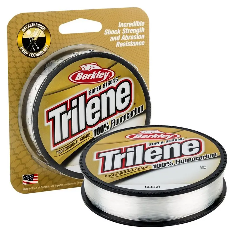 Berkley Trilene 100% Fluorocarbon Line – Low-Visibility, Abrasion-Resistant Fishing Line 1