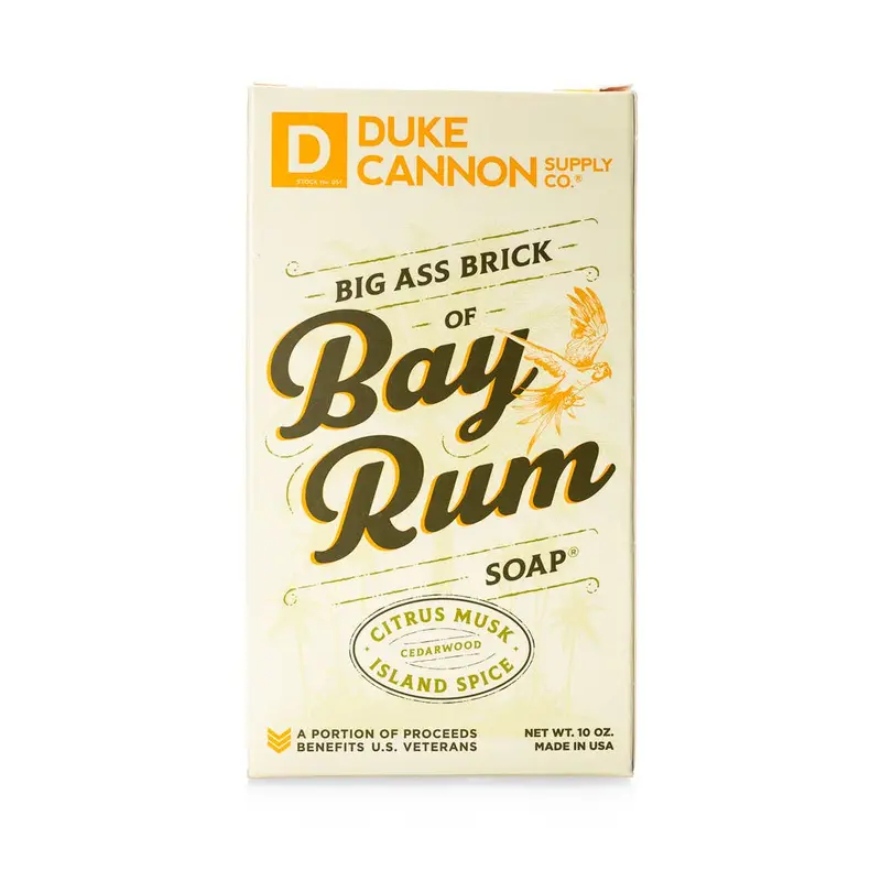 Big Ass Brick Of Soap – Bay Rum Scent, 10 Oz, Duke Cannon 1