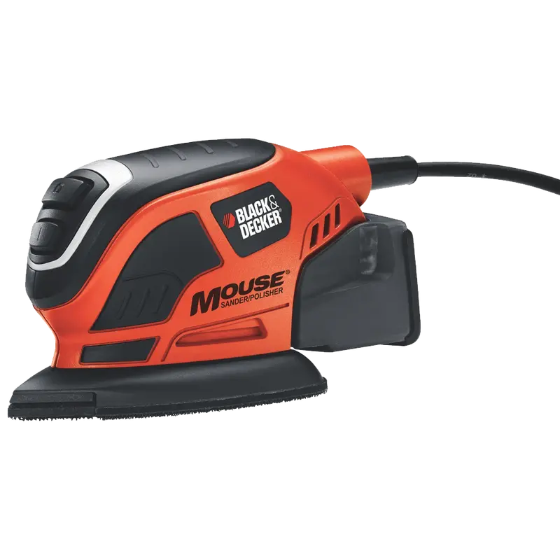 Black & Decker Ms800B Mouse Detail Sander – Ergonomic Grip With Built-In Dust Collection 1