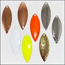 Blade Willowleaf Spinnerbait Blade – .20 Gauge Stainless Steel 1