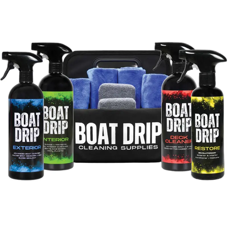 Boat Drip All-In-One Marine Care Kit – Complete Cleaning And Protection Solution 1