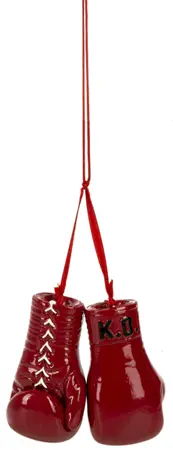 Boxing Gloves Ornament – Athletic-Themed Festive Keepsake 1