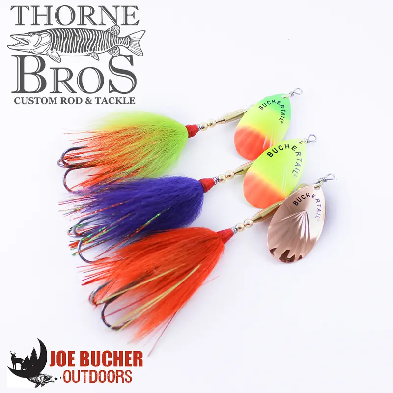 Bucher Tinsel Buck #7 – Medium-Scale Flashing Bucktail 1