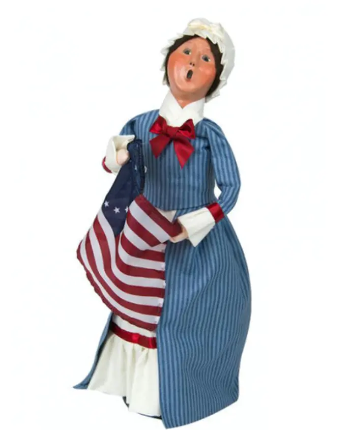 Byers Choice Betsy Ross Caroler Figurine 1