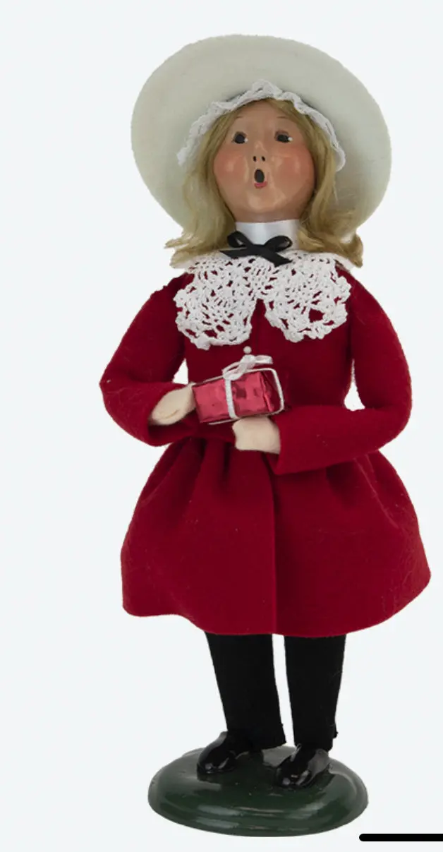 Byers Choice Valentine Girl Decorative Figurine 1