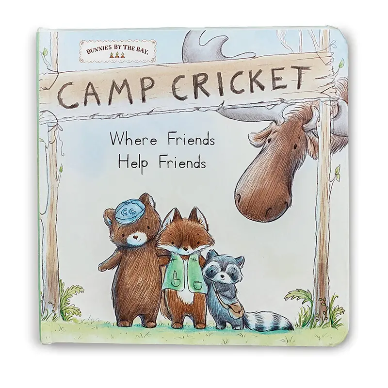 Camp Cricket: A Nature-Themed Board Book For Little Explorers 1