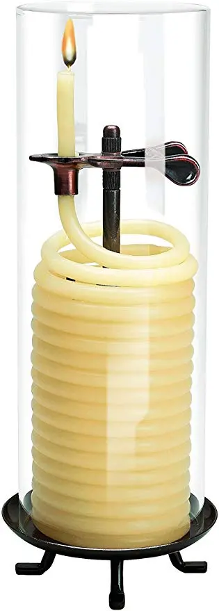 Candle By The Hour – 80-Hour Glass Cylinder Edition 1