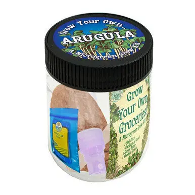 Channel Craft Arugula Microgreen Grow-Your-Own Kit – Quick-Harvest Leafy Green Starter 1