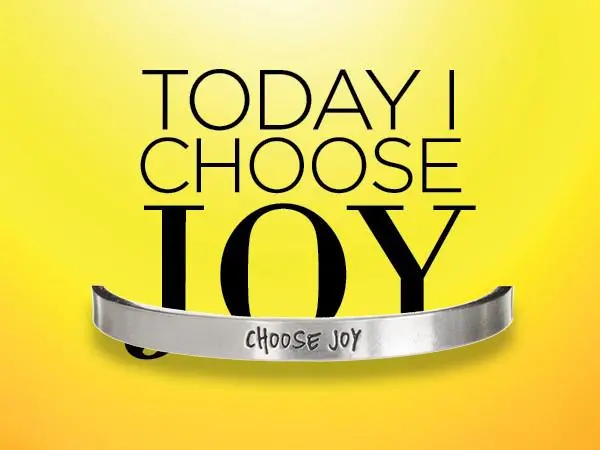 'Choose Joy' Inspirational Quotable Cuff Bracelet 1