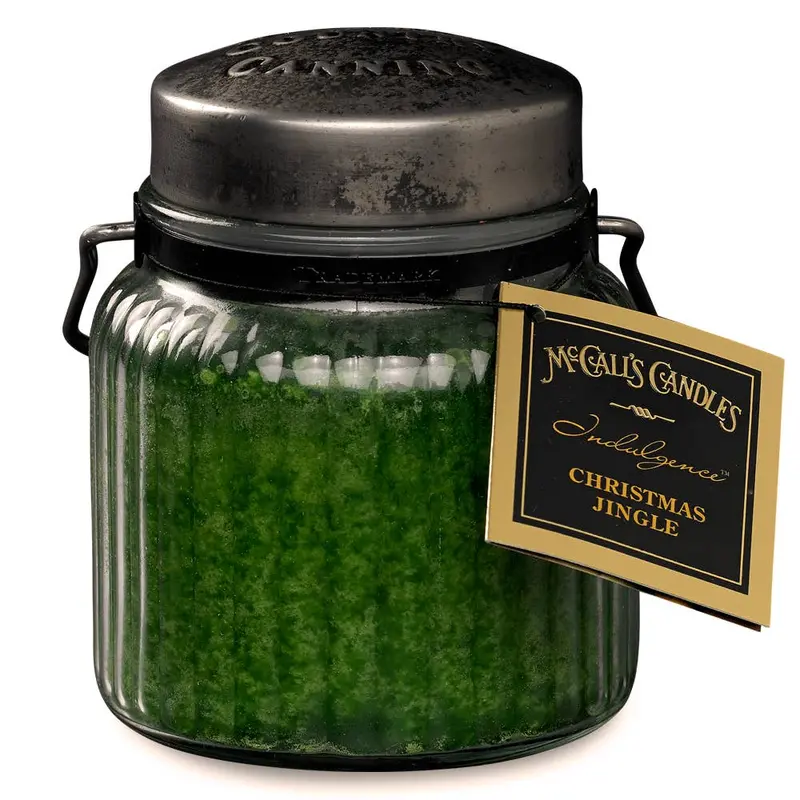 Christmas Jingle Scented Candle – 18 Oz Jar By Mccall'S Candles 1