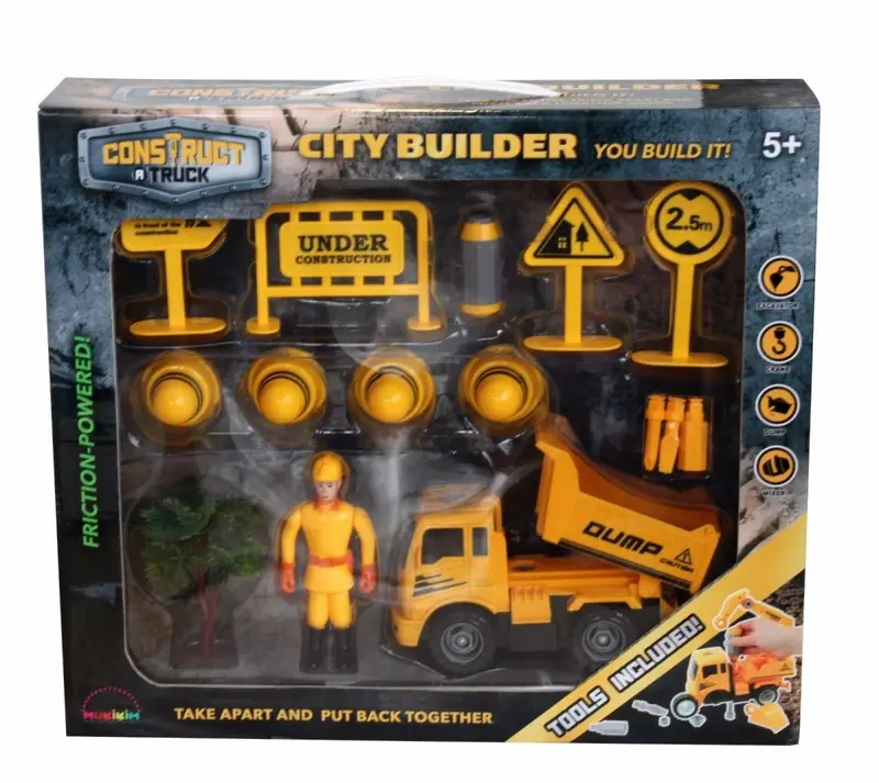City Builder Excavator Toy – Build & Play Construction Set 1