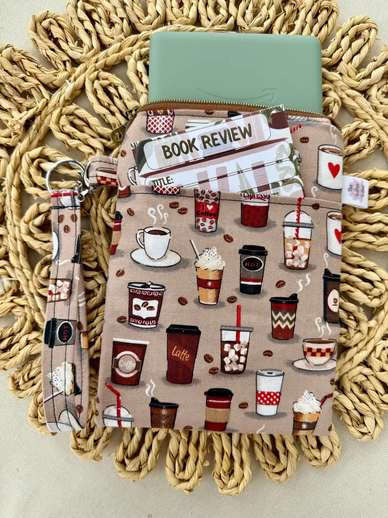 Coffee-Inspired Ereader Protective Sleeve 1