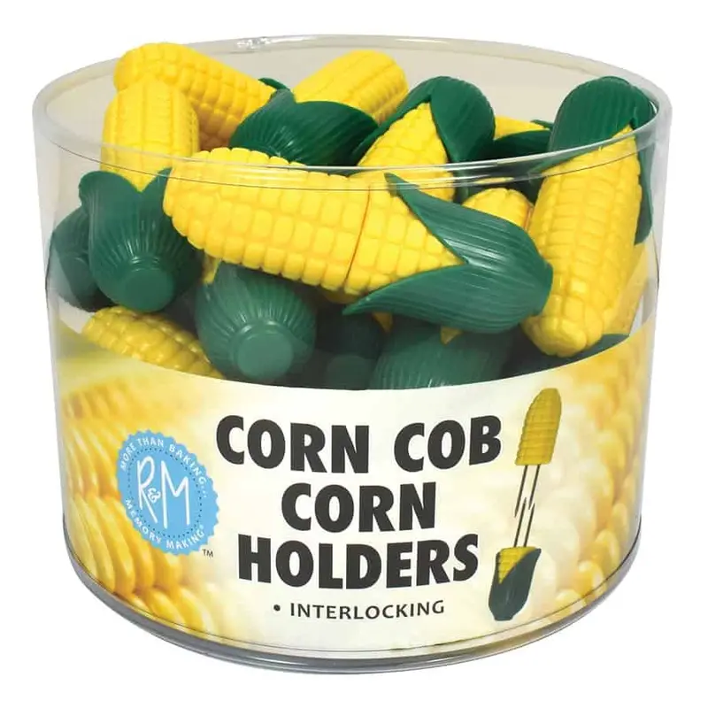 Corn Cob Holders – Heat-Resistant Grips For Boiled Or Grilled Ears 1