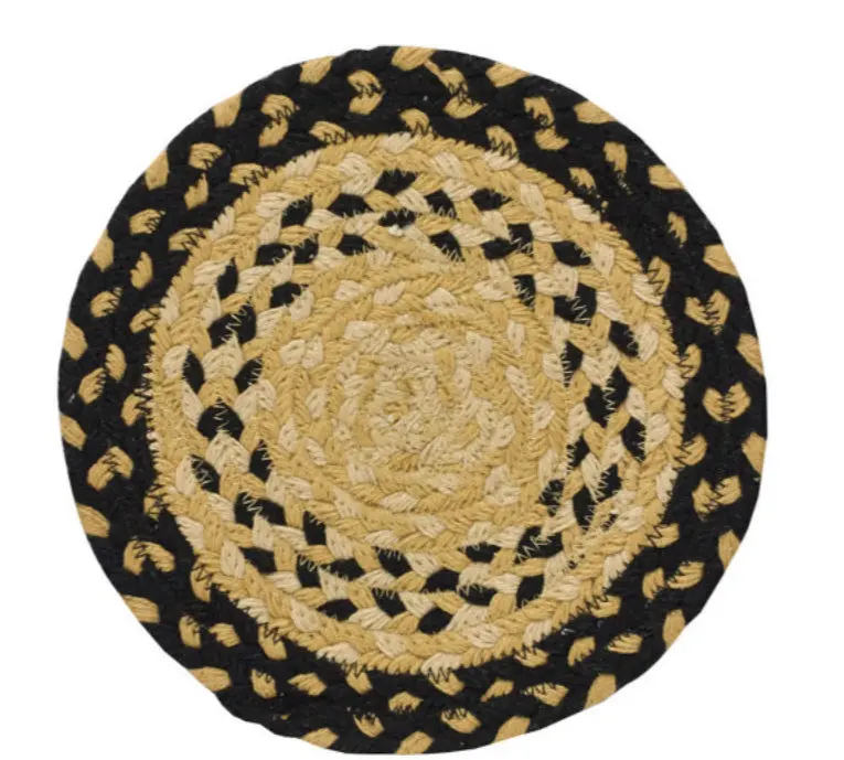 Cornbread Braided Cotton Trivet By Park Designs 1