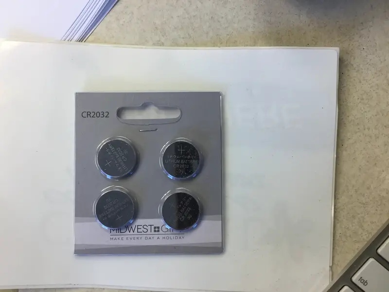 Cr2032 Button Cell Batteries – 4-Pack Replacement Set 1