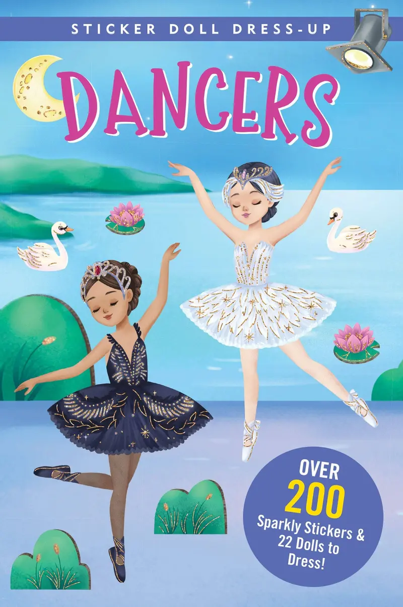 Dancers Sticker Doll Dress-Up Activity Book By Peter Pauper Press 1
