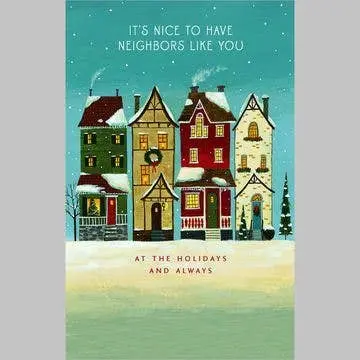 Dickens Inc. Warm Holiday Card For Neighbors 1