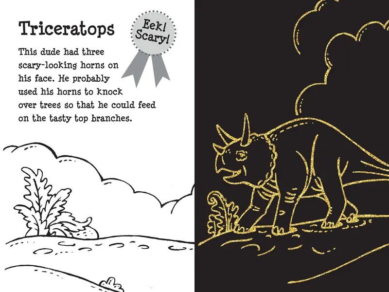 Dino Dudes Scratch & Sketch – Prehistoric-Themed Activity Book 1