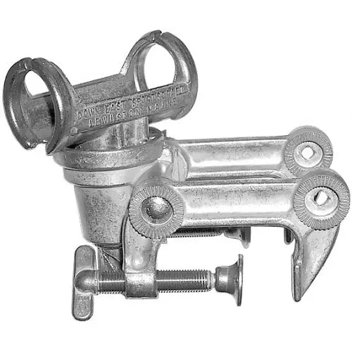 Down East Salty S-10 Clamp-On Rod Holder For Boats & Rails 1
