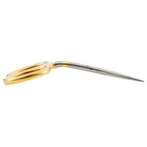 Dr. Slick Bent-Shaft Fine-Tip Scissors – 4-Inch 1