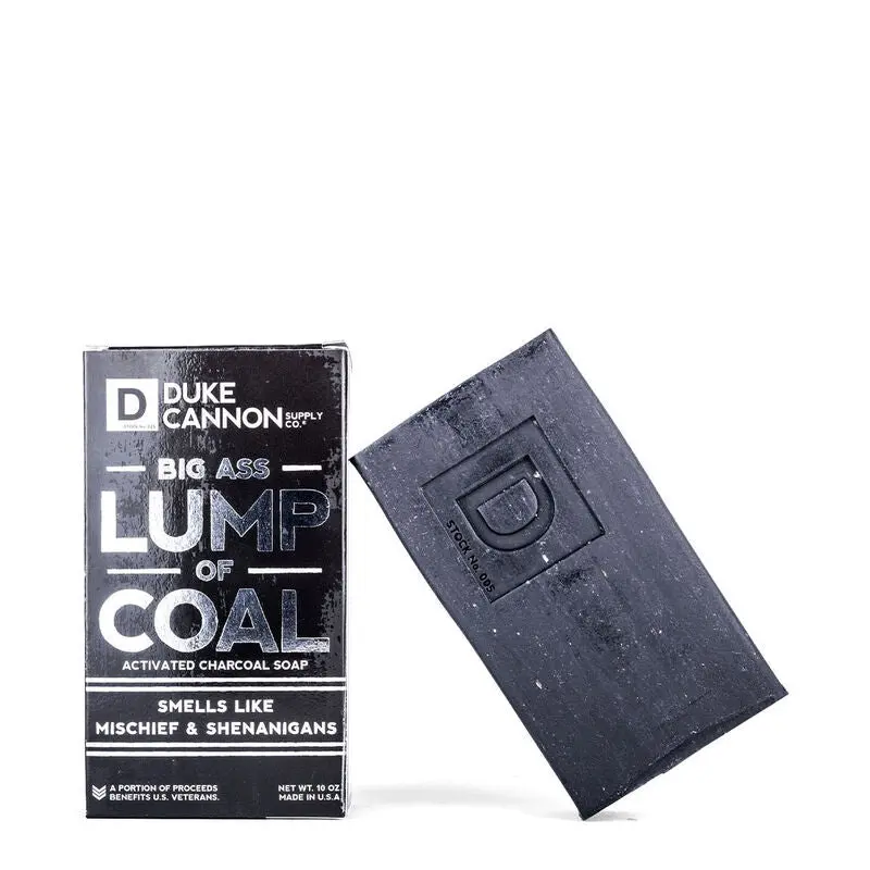 Duke Cannon Big Ass Lump Of Coal Soap – Charcoal-Scented Bar 1