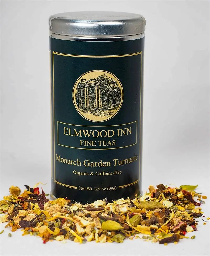 Elmwood Inn Monarch Garden Turmeric Herbal Blend – 3.5 Oz 1