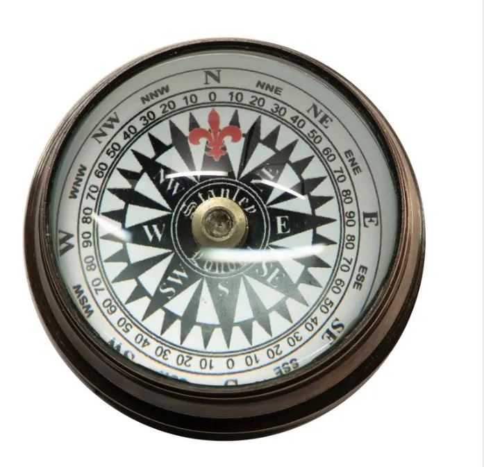 Eye-Shaped Mini Compass – Portable Nautical Accessory By Authentic Models 1