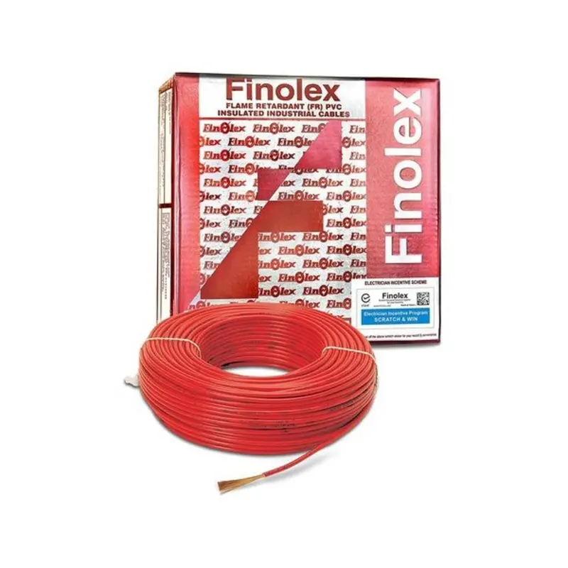 Finolex Flame-Retardant Pvc Insulated Cable – 1 Sq.Mm Cross-Section, 45-Meter Reel 1