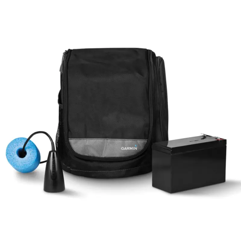 Garmin Striker Plus 4 Ice Fishing Bundle – Includes Dual-Beam Transducer – #010-01870-30 1