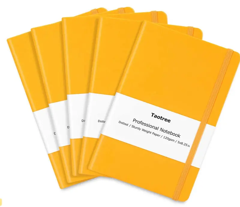 Goldenrod-Colored Ruled Notebook Or Journal By Taotree 1