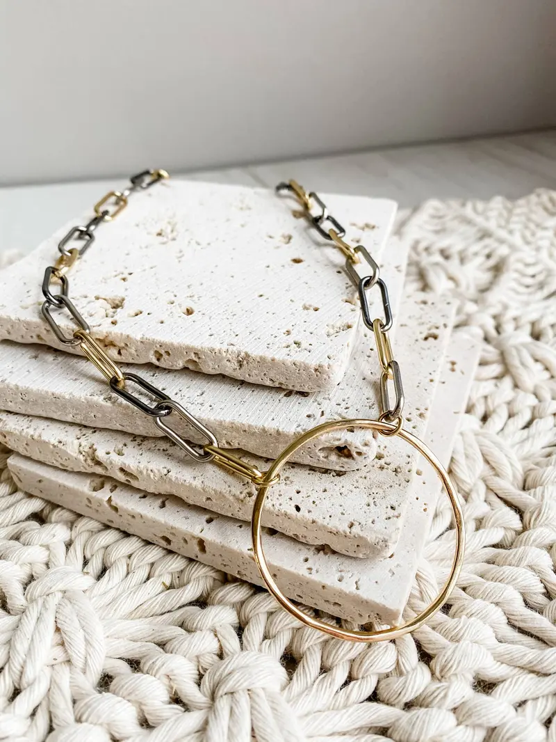 Grace Girl Beads Revolution Statement Necklace 1