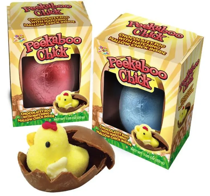 Grandpa Joe'S Belgian Milk Chocolate Peek-A-Boo Chick – 1.05 Oz 1