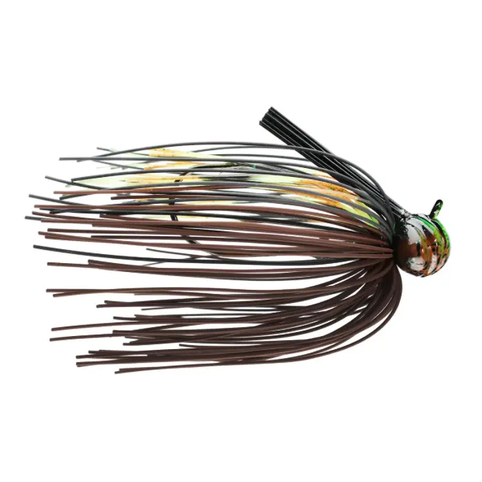 Greenfish Tackle Crawball Football Jig With Living Rubber 5