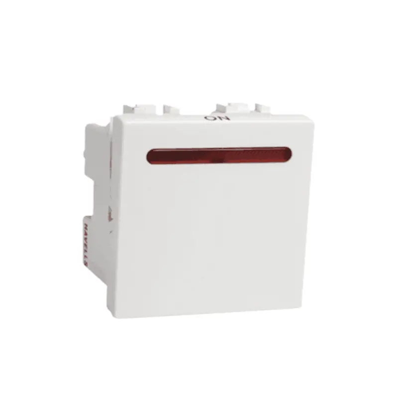 Havells Modular Coral Dp Switch – 32A Double-Pole Isolator With Led Indicator (Ahcsdiw321) 1