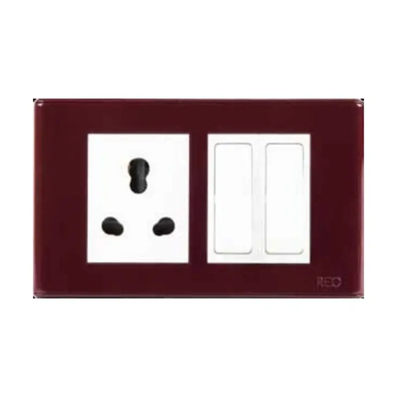 Havells Reo Plum Red Dual-Layer Plate – Outer And Inner Matching Set 1